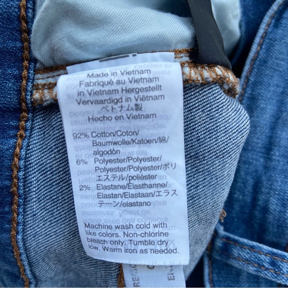 Madewell 9" Mid-Rise Skinny Crop Jeans in Delmar Wash K7517 - Picture 10 of 12